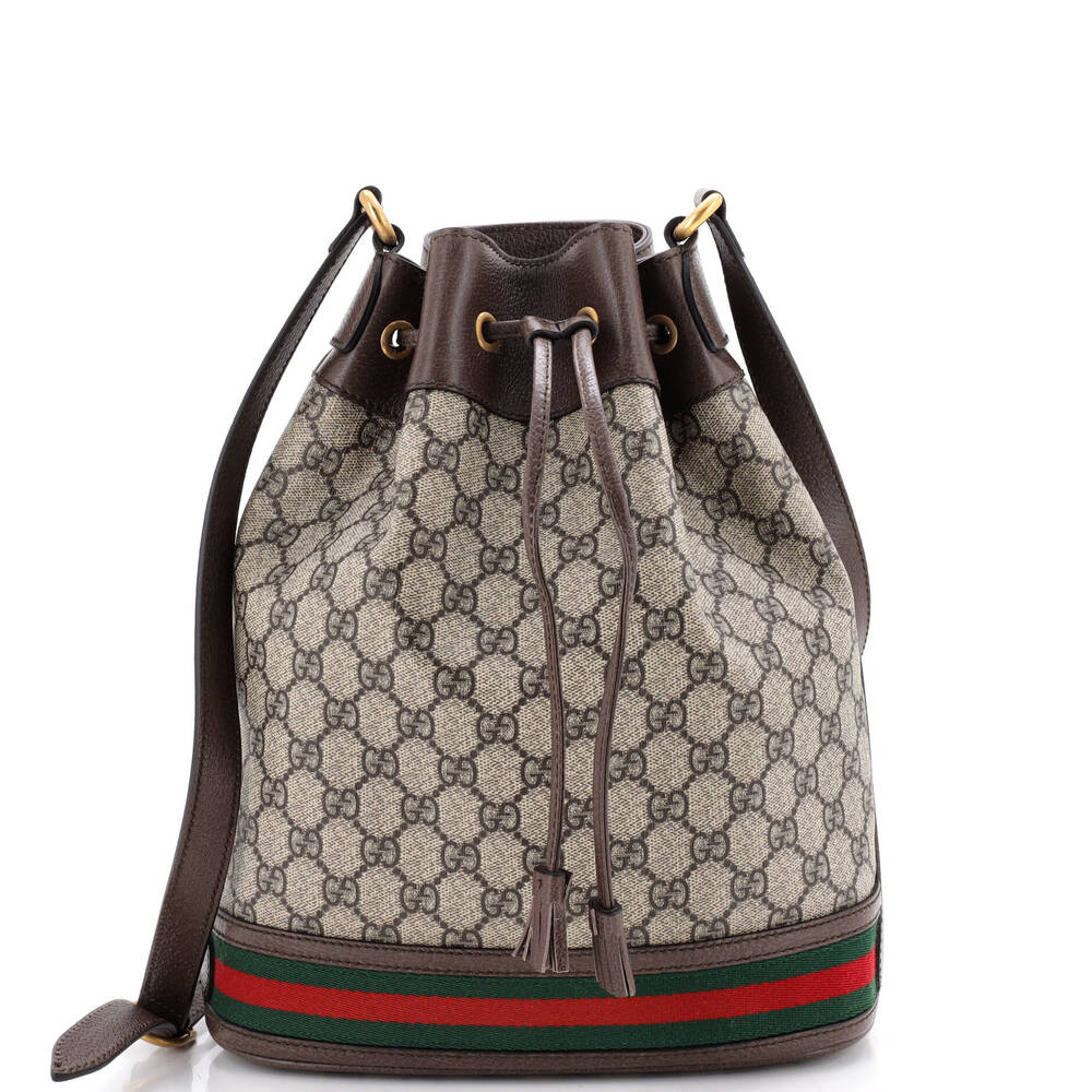 Gucci Ophidia Bucket Bag Gg Coated #267898G17B